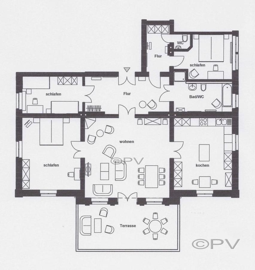 Ferienwohnungen Villa Haniel Julius Drezno Zewnętrze zdjęcie